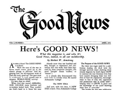 The Good News - 1951 April - Herbert W. Armstrong