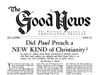 The Good News - 1952 March - Herbert W. Armstrong