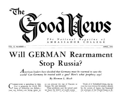 The Good News - 1952 April - Herbert W. Armstrong
