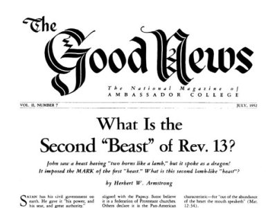 The Good News - 1952 July - Herbert W. Armstrong