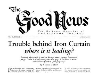 The Good News - 1953 January - Herbert W. Armstrong