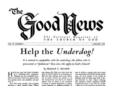 The Good News - 1954 January - Herbert W. Armstrong