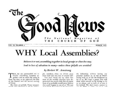 The Good News - 1954 March - Herbert W. Armstrong