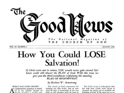 The Good News - 1954 August - Herbert W. Armstrong