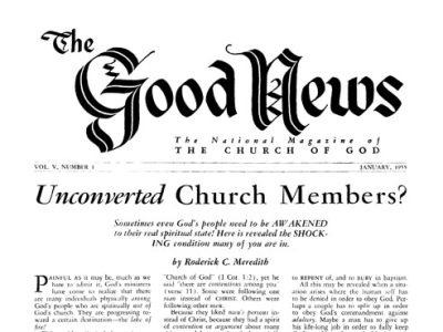 The Good News - 1955 January - Herbert W. Armstrong
