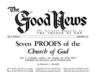 The Good News - 1955 September - Herbert W. Armstrong