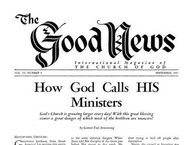 The Good News - 1957 September - Herbert W. Armstrong