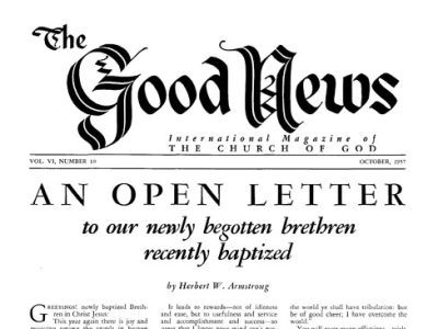 The Good News - 1957 October - Herbert W. Armstrong