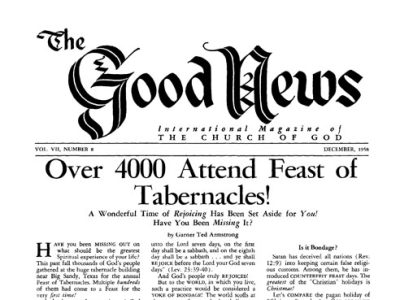 The Good News - 1958 December - Herbert W. Armstrong