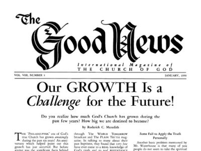 The Good News - 1959 January - Herbert W. Armstrong