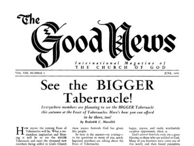 The Good News - 1959 June - Herbert W. Armstrong