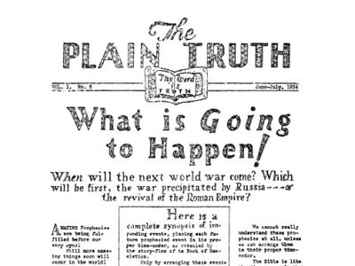 The Plain Truth - 1934 June-July - Herbert W. Armstrong