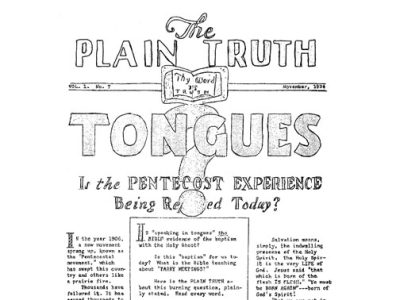 The Plain Truth - 1934 November - Herbert W. Armstrong