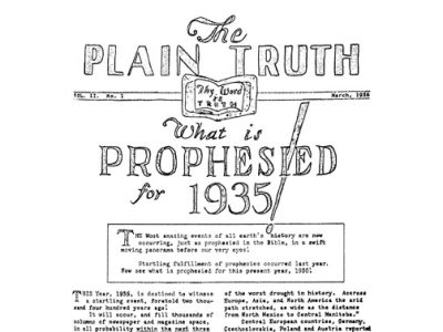The Plain Truth - 1935 March - Herbert W. Armstrong