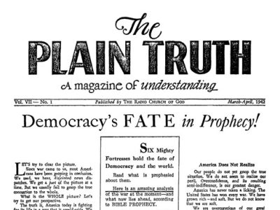 The Plain Truth - 1942 March-April - Herbert W. Armstrong
