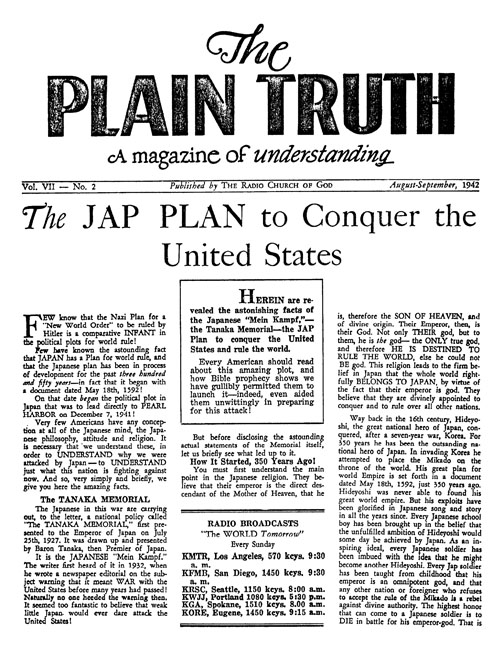 The Plain Truth - 1942 August-September - Herbert W. Armstrong
