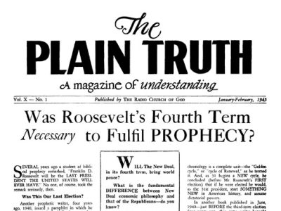 The Plain Truth - 1945 January-February - Herbert W. Armstrong