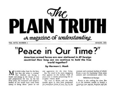 The Plain Truth - 1953 August - Herbert W. Armstrong