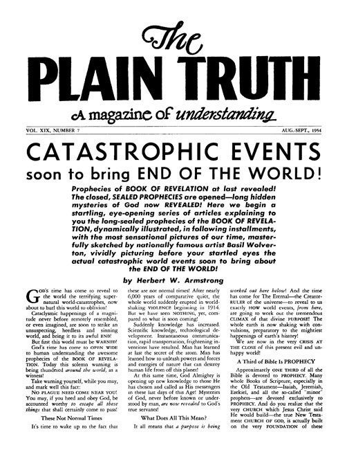 The Plain Truth - 1954 August-September - Herbert W. Armstrong