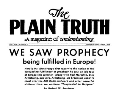 The Plain Truth - 1954 November-December - Herbert W. Armstrong
