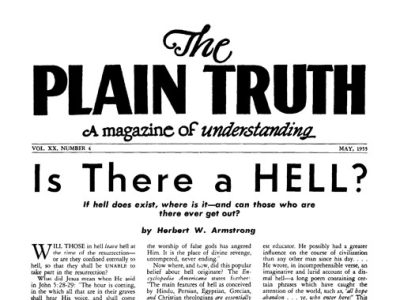 The Plain Truth - 1955 May - Herbert W. Armstrong