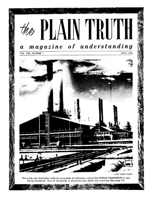 The Plain Truth - 1956 July - Herbert W. Armstrong