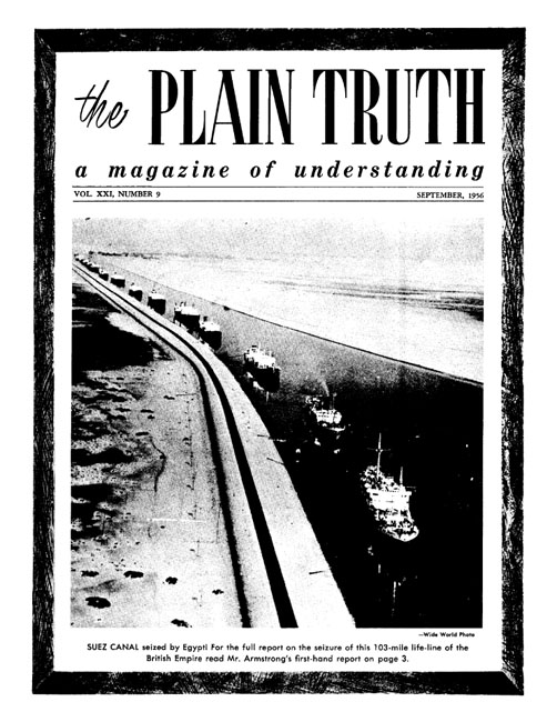 The Plain Truth - 1956 September - Herbert W. Armstrong