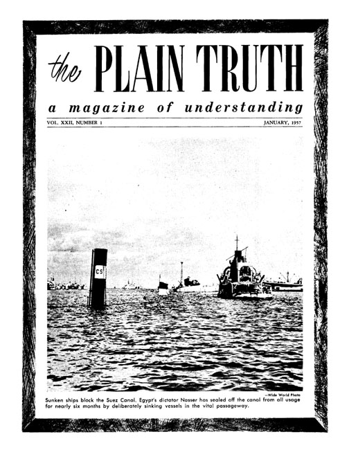 The Plain Truth - 1957 January - Herbert W. Armstrong