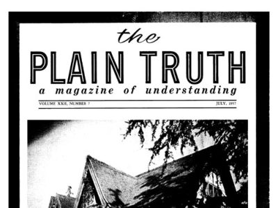 The Plain Truth - 1957 July - Herbert W. Armstrong