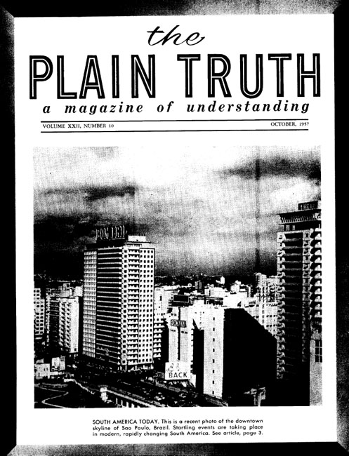 The Plain Truth - 1957 October - Herbert W. Armstrong