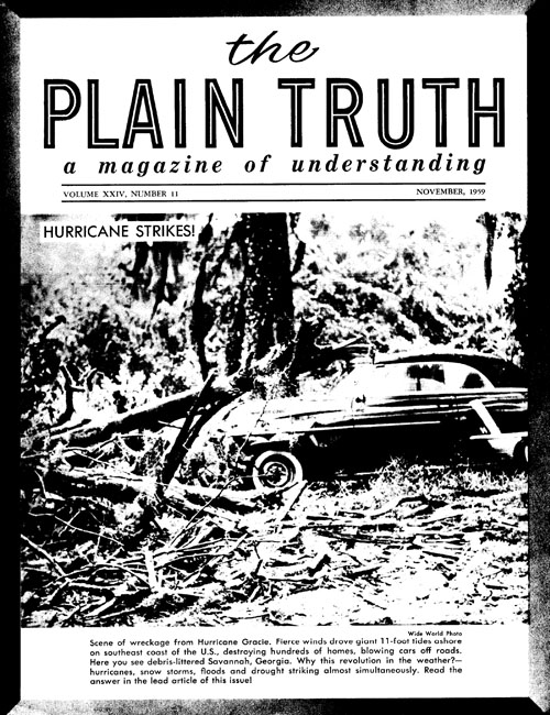 The Plain Truth - 1959 November - Herbert W. Armstrong