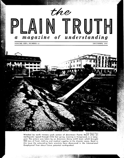 The Plain Truth - 1960 December - Herbert W. Armstrong