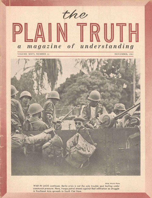The Plain Truth - 1961 November - Herbert W. Armstrong
