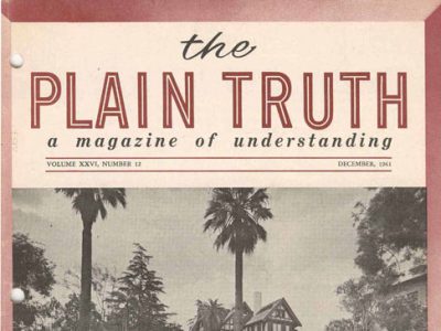 The Plain Truth - 1961 December - Herbert W. Armstrong