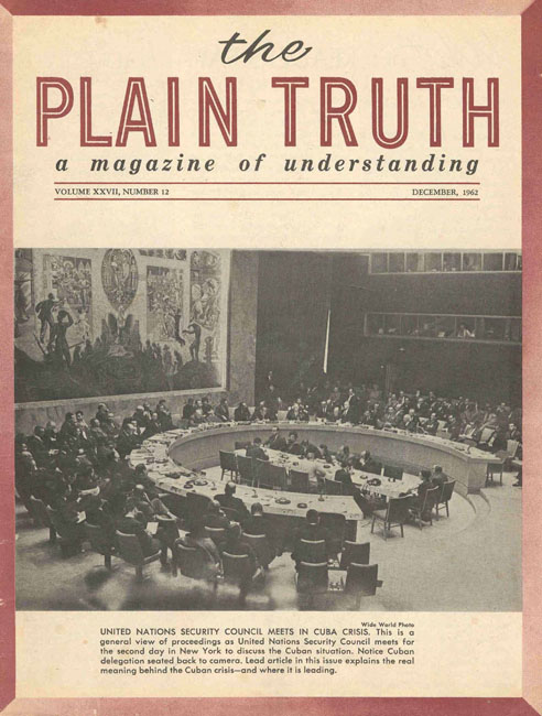 The Plain Truth - 1962 December - Herbert W. Armstrong
