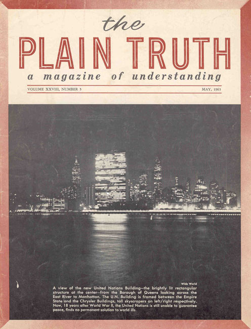 The Plain Truth - 1963 May - Herbert W. Armstrong