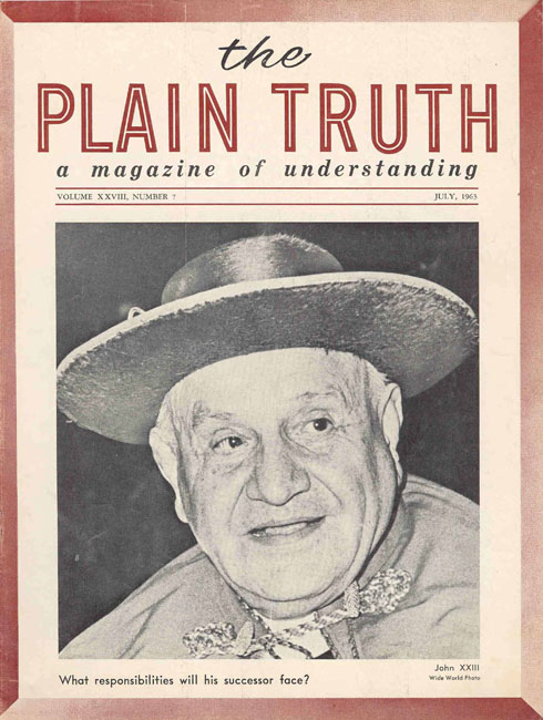 The Plain Truth - 1963 July - Herbert W. Armstrong
