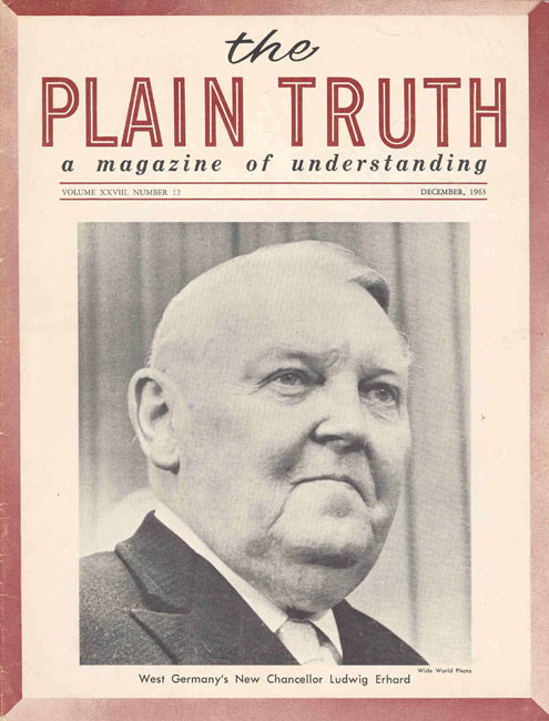 The Plain Truth - 1963 December - Herbert W. Armstrong