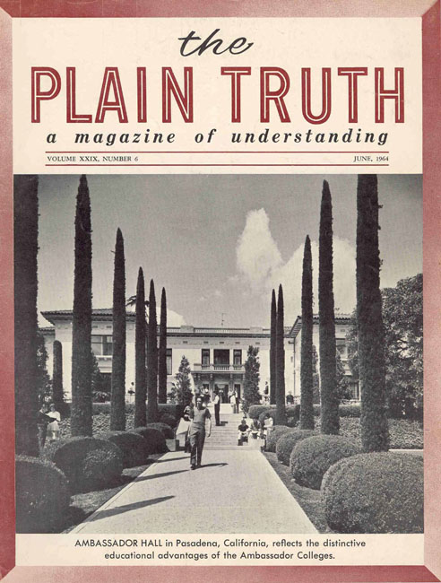 The Plain Truth - 1964 June - Herbert W. Armstrong