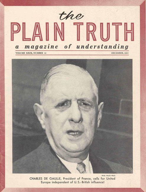 The Plain Truth - 1964 December - Herbert W. Armstrong