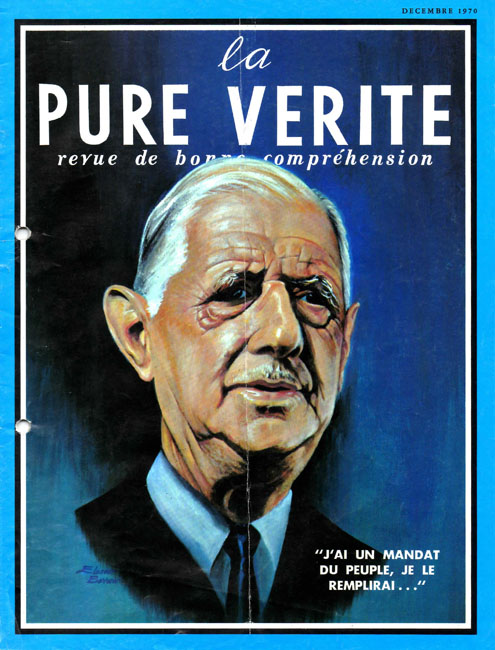 la Pure Vérité - 1970 December - Herbert W. Armstrong