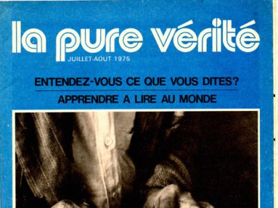 la Pure Vérité - 1975 July-August - Herbert W. Armstrong