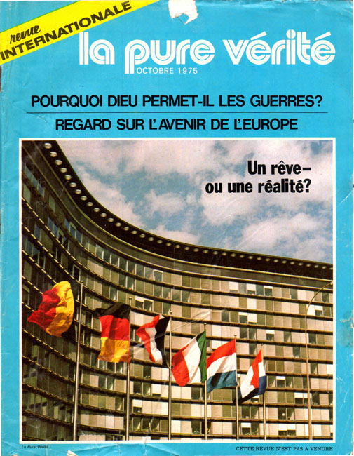 la Pure Vérité - 1975 October - Herbert W. Armstrong