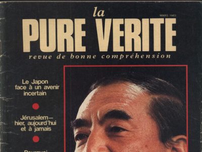 la Pure Vérité - 1983 March - Herbert W. Armstrong