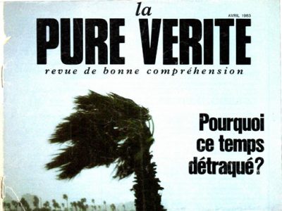 la Pure Vérité - 1983 April - Herbert W. Armstrong