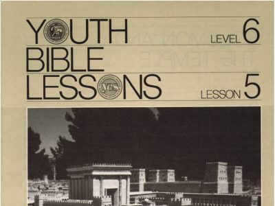 Youth Bible Lesson - Level 6 Lesson 5 - Herbert W. Armstrong
