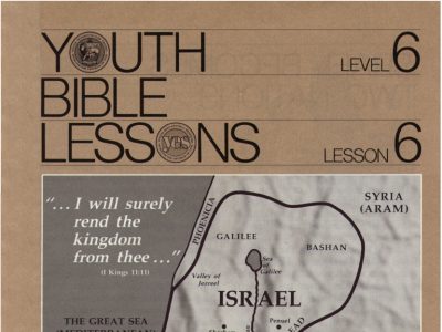 Youth Bible Lesson - Level 6 Lesson 6 - Herbert W. Armstrong