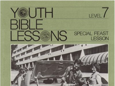 Youth Bible Lesson - Level 7 Fall Festival Edition - Herbert W. Armstrong