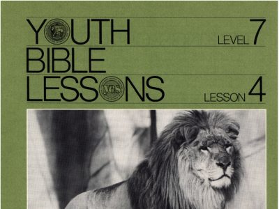 Youth Bible Lesson - Level 7 Lesson 4 - Herbert W. Armstrong
