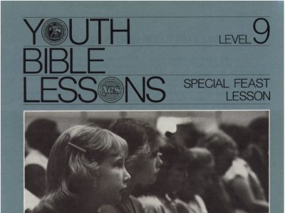Youth Bible Lesson - Level 9 Fall Festival Edition - Herbert W. Armstrong